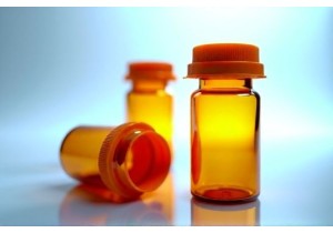 Child Resistant Amber Glass Medicine Bottles with Safety Cap