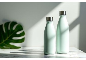 Eco Conscious Glass Water Bottles Certified Non Toxic and Dishwasher Safe