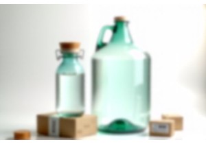 Glass Water Bottle Sets Including 2L Mini and 5 Gallon Options Bulk Pricing