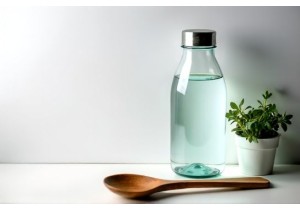 Stackable Glass Water Bottles for Efficient Storage in Kitchens and Pantries
