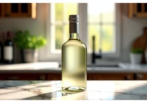 Glass Bottle with Aluminum Screw Cap for Wine Spirits and Infused Oils