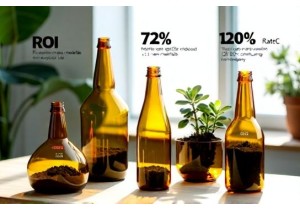 Glass Bottle Art Inspiration for Eco Friendly Crafters