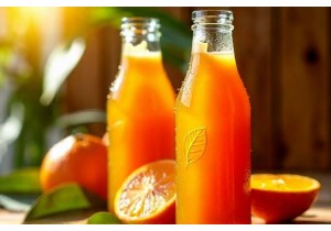 Food Grade Amber Glass Bottles for Cold Pressed Juice and Wellness Brands
