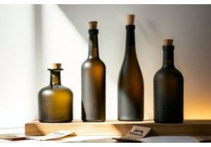 Recyclable Glass Bottles for Sustainable Liquor Brand Positioning