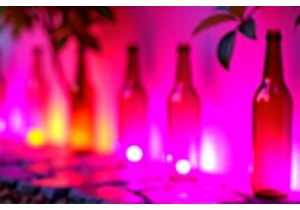 Beautiful Glass Bottle Decorative Projects for Gardens