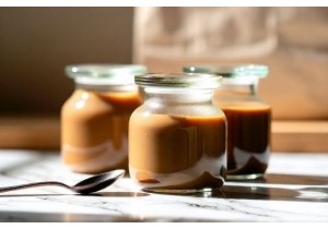 Glass Bottles for Miso Paste with Wide Opening Glass Lids