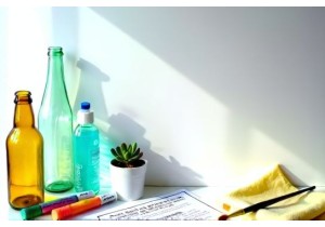 Beginner Friendly Glass Bottle Art Projects with Acrylics