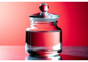 Clear Glass Condiment Jars with Sturdy Glass Lids for Restaurants