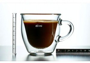 How Much Headroom Is Left in a 60 Milliliter Glass Cup
