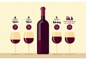 How Many Glasses of Wine Fit in a 750ml Bottle Based on Standard Pour Sizes