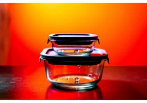 Dishwasher Safe Glass Containers with Scratch Resistant Lids