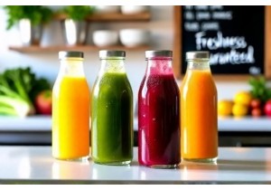 Glass Water Bottles for Juice Bars Freshness Preservation