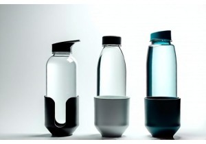 Glass Water Bottles Compatible with Most Bottle Holders and Cup Holders