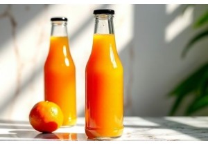 UV Protective Amber Glass Bottles for Light Sensitive Juice Formulations