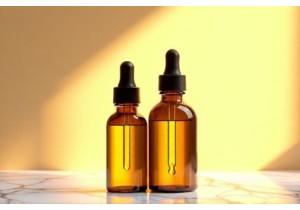 Amber Glass Bottles for Light Sensitive Liquids and Oils