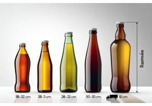 1 Liter Glass Bottle Size Comparison Across Beverage and Food Packaging Types