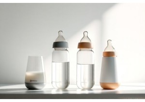 Glass Water Bottles Compatible with Bottle Warmers and Chilling Accessories