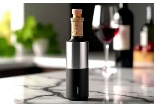 Dual Action Wine Bottle Opener for Cork and Screw Cap Bottles