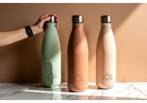 Personalized Glass Water Bottles for Gyms Yoga Studios and Wellness Brands