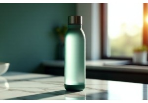 Insulated Glass Water Bottles Double Walled for Temperature Retention