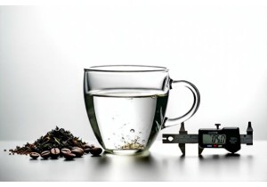 100ml Glass Cup Size Guide for Tea Tasting Coffee Sampling and Lab Use