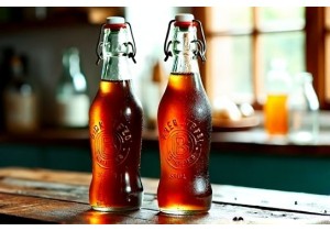 Vintage Style Glass Soda Bottles for Retro Beverage Packaging Needs