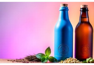 Glass Water Bottles for Breweries Craft Water Presentation