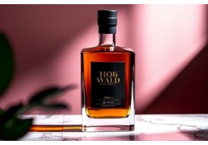 Glass Whiskey Bottles Designed for Premium Alcohol Packaging