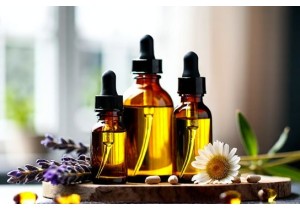 Glass Bottles for Herbal Extracts with Amber UV Shielding Glass