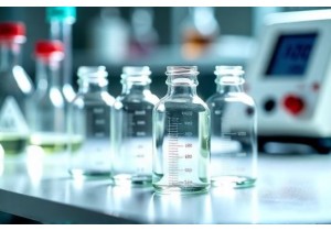 Glass Lab Bottles with Graduated Scale for Precision Mixing