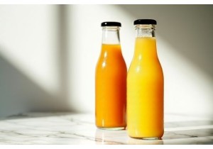 Narrow Neck Glass Juice Bottles for Controlled Serving Portions
