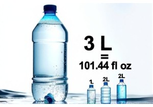 How Many Ounces Fit in a 3 Liter Water Bottle With Lid