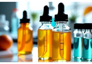 Laboratory Grade Glass Dropper Bottles for Juice Research Applications