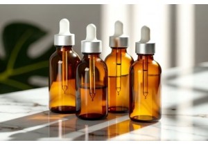 Smooth Finish Glass Medicine Bottles for Branded Juice Health Products