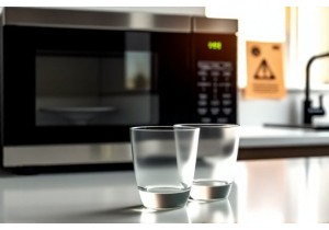 Are Regular Glass Drinking Cups Safe for Microwave Heating Use