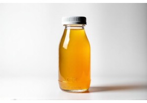 Child Resistant Glass Juice Bottles with Tamper Evident Caps