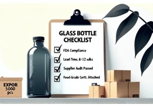 Glass Bottle Sourcing Checklist for First Time Importers