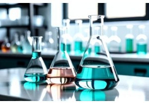 Glass Laboratory Flasks for Scientific and Educational Use