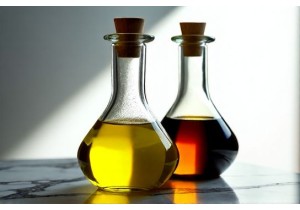 Tapered Glass Oil Bottles for Precise Drizzling of Specialty Oils
