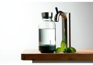 Glass Water Bottles for Cafes Refill Station Friendly