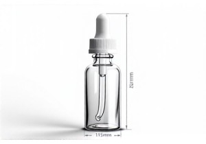 30ml Bottle Dimensions For Dropper Bottles and Essential Oil Containers