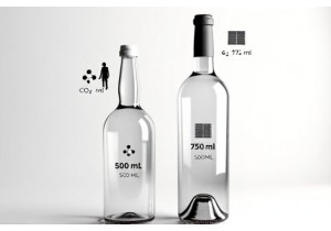 500 Milliliter Glass Bottle Size Comparison With 750ml Wine Bottles