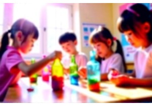 Glass Bottle Creative Projects for Classroom Art Activities