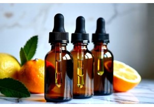 Compact Glass Dropper Bottles for Essential Oil Based Juice Additives