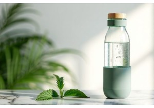 Pure Glass Spring Water Bottles Eco Friendly Design