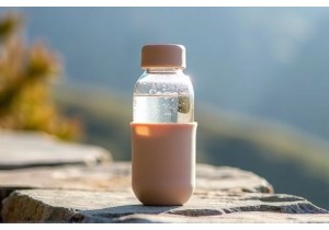 Compact Mini Glass Water Bottles for Gym and Hiking