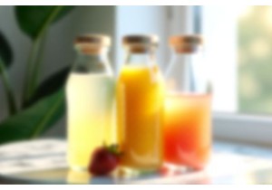 Food Grade Glass Juice Bottles Compliant with EU and US Standards