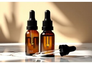 Drip Cap Glass Bottles Ideal for Essential Oils and Liquid Supplements