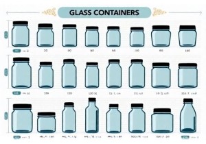 Complete Metric and Imperial Size Chart for All Common Glass Containers
