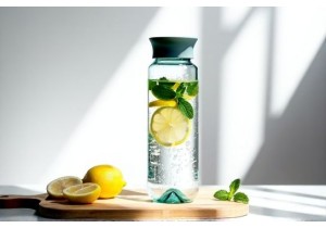 Glass Water Bottles Designed for Carbonated Water Still Water and Infusions